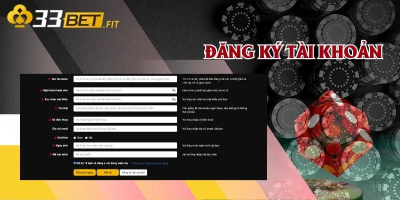 Đăng ký tài khoản